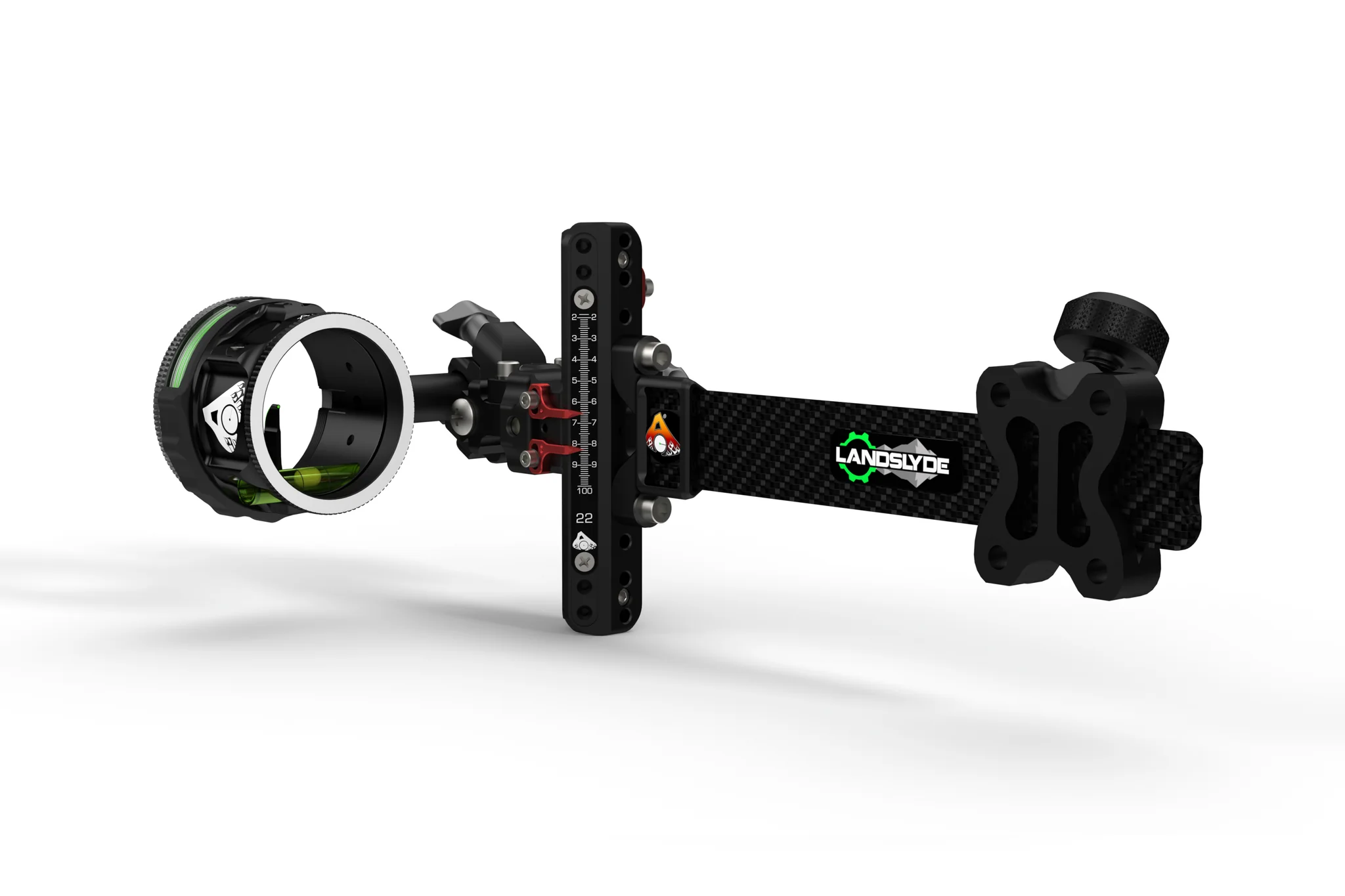 AXCEL LANDSLYDE PLUS SLIDER CARBON PRO AVX-31 ZIELFERNROHR - 1 PIN