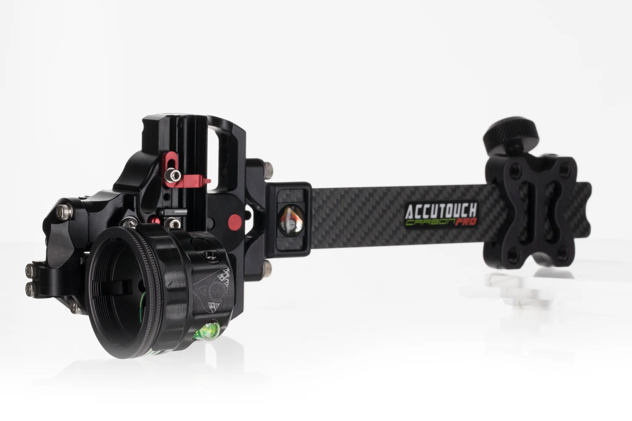 AXCEL ACCUTOUCH PLUS CARBON PRO SLIDER AVX-31 ZIELFERNROHR - 1 PIN ROT/SCHWARZ
