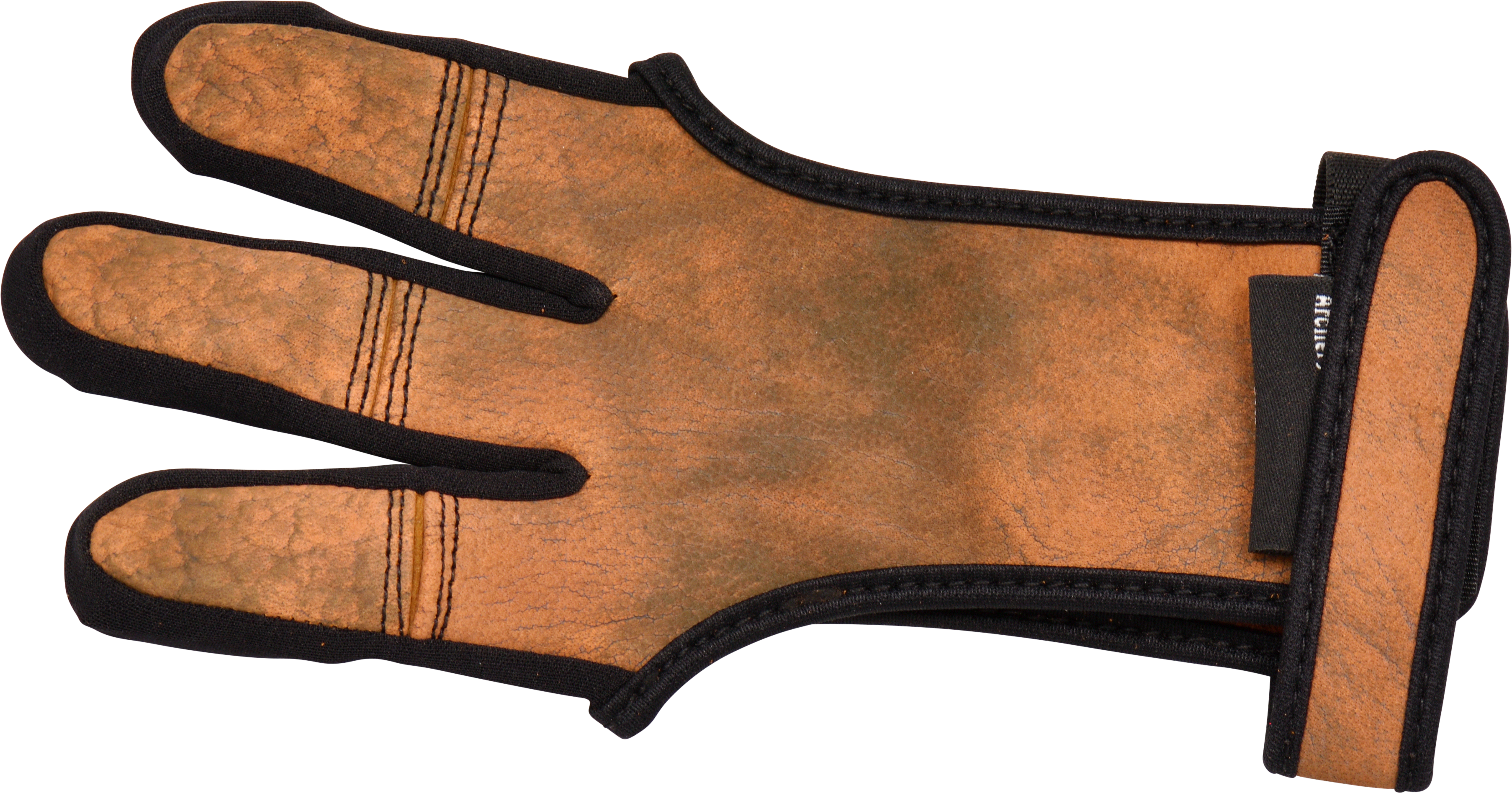 BUCKTRAIL SCHIESSHANDSCHUH COMFY VOLLE HANDFLÄCHE LEDER MIT VERSTÄRKTEN FINGERSPITZEN