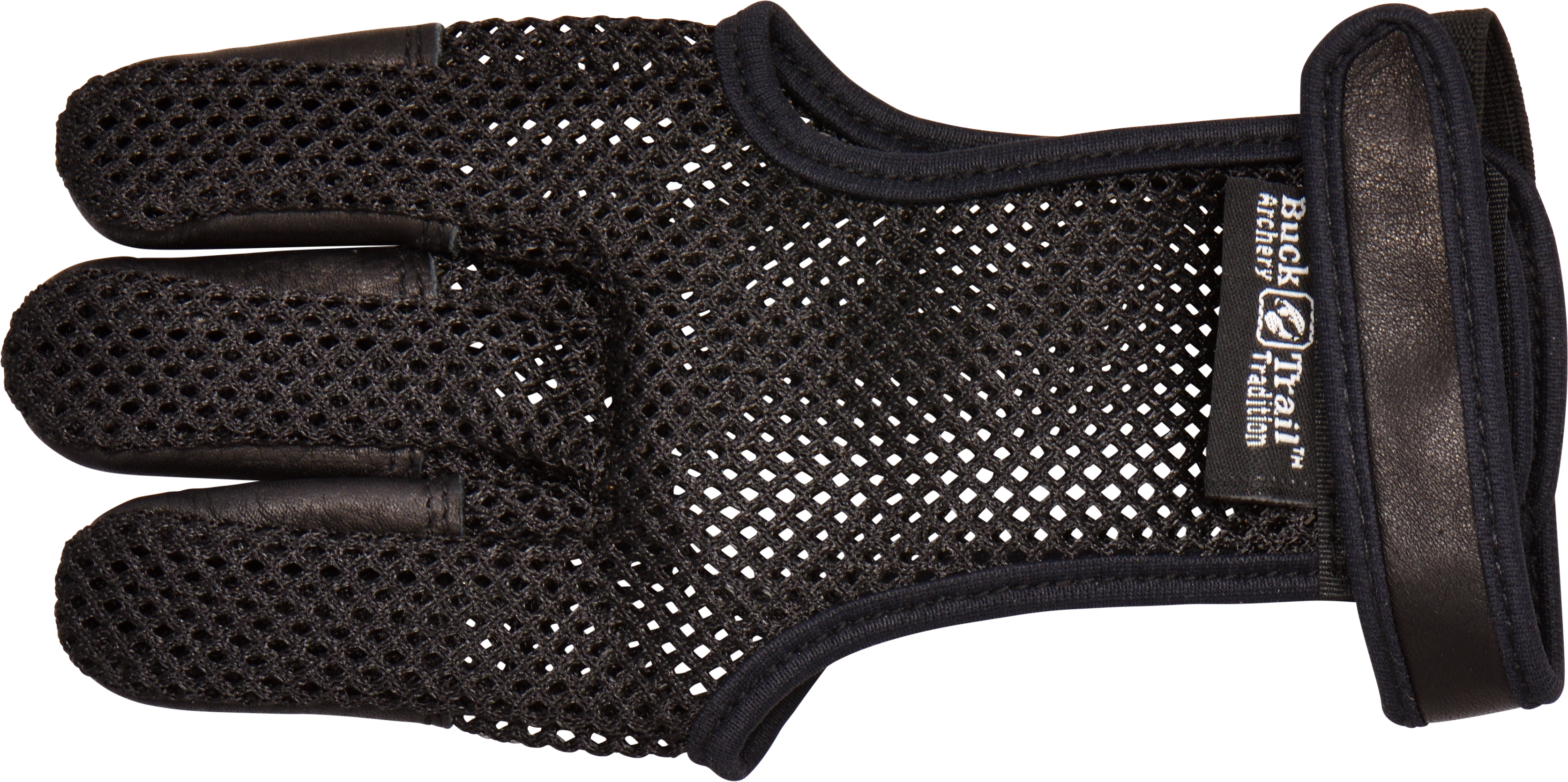 BUCKTRAIL SCHIESSHANDSCHUH SOMMER MESH VOLLE HANDFLÄCHE MIT LEDER-FINGERSPITZEN