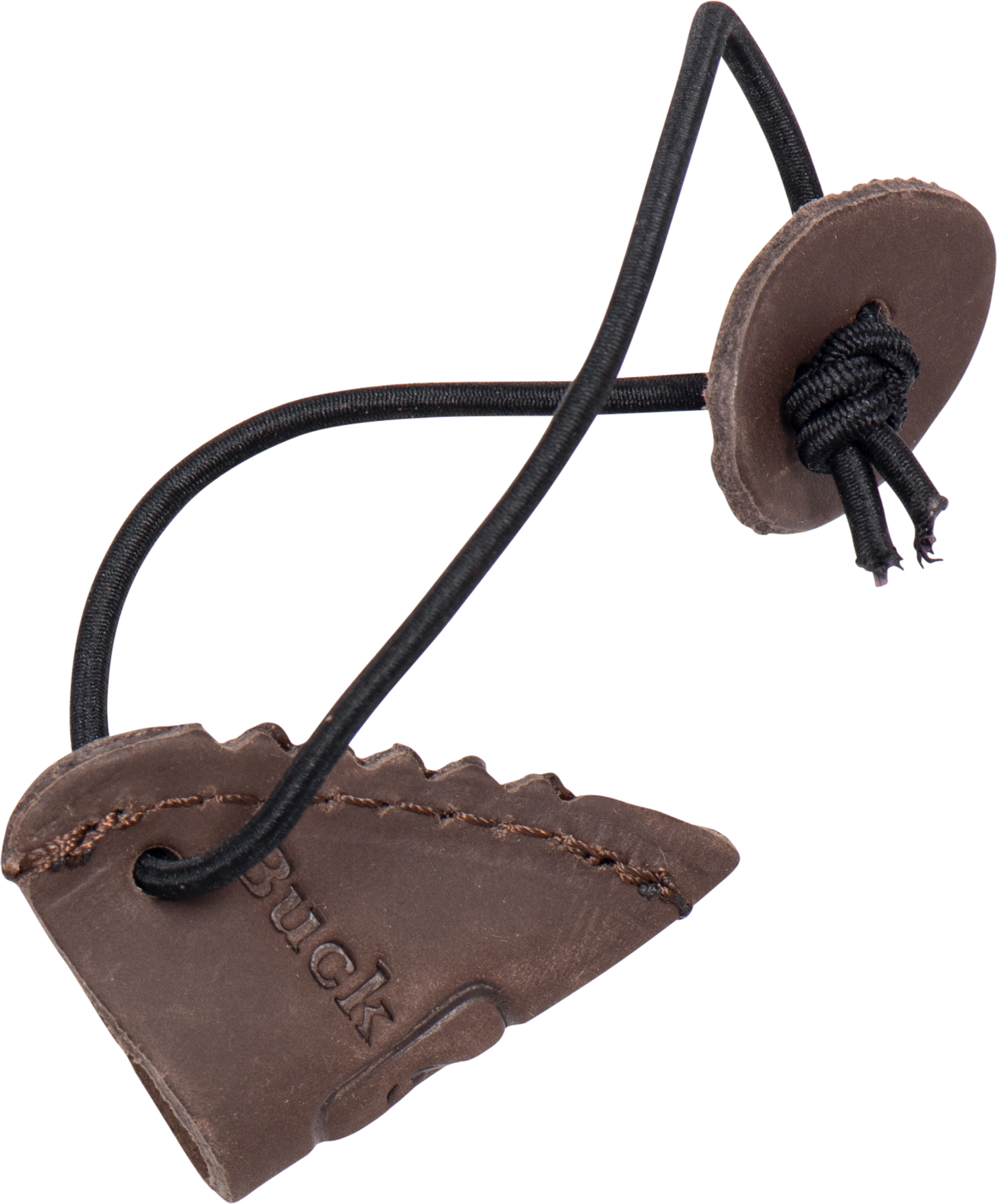 BUCKTRAIL BOGENSEHNEN-HALTER OBEN IN PULLUP LEDER DUNKELBRAUN