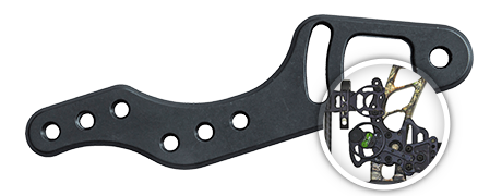 TIGHT SPOT BOW QUIVERS PARTS QUIVER ADJUSTABLE/MOVABLE SIGHT BRACKET