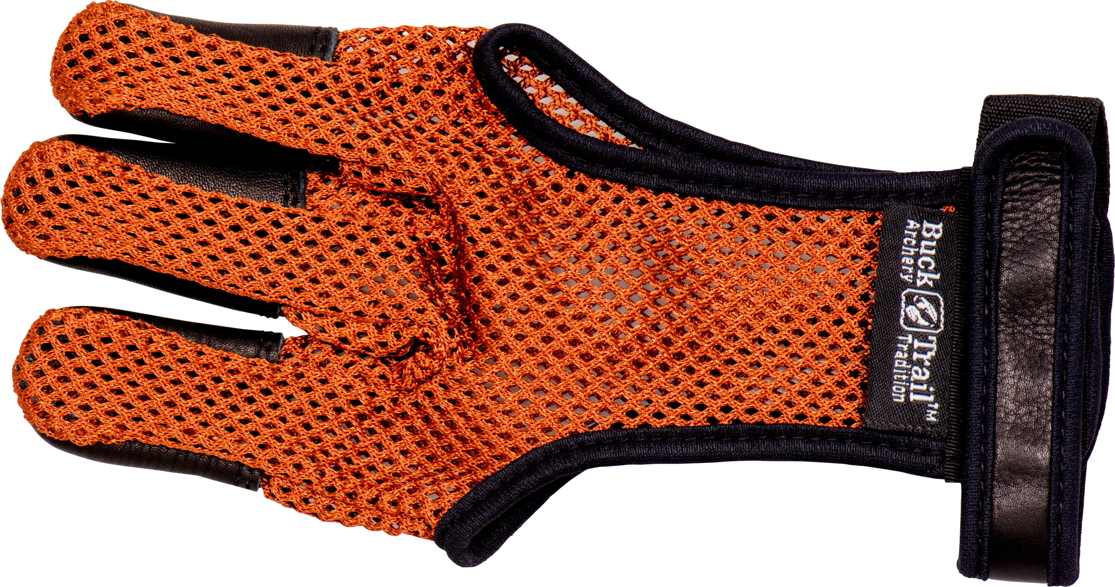 BUCKTRAIL SCHIESSHANDSCHUH SAFARI MESH VOLLE HANDFLÄCHE MIT LEDER-FINGERKUPPEN
