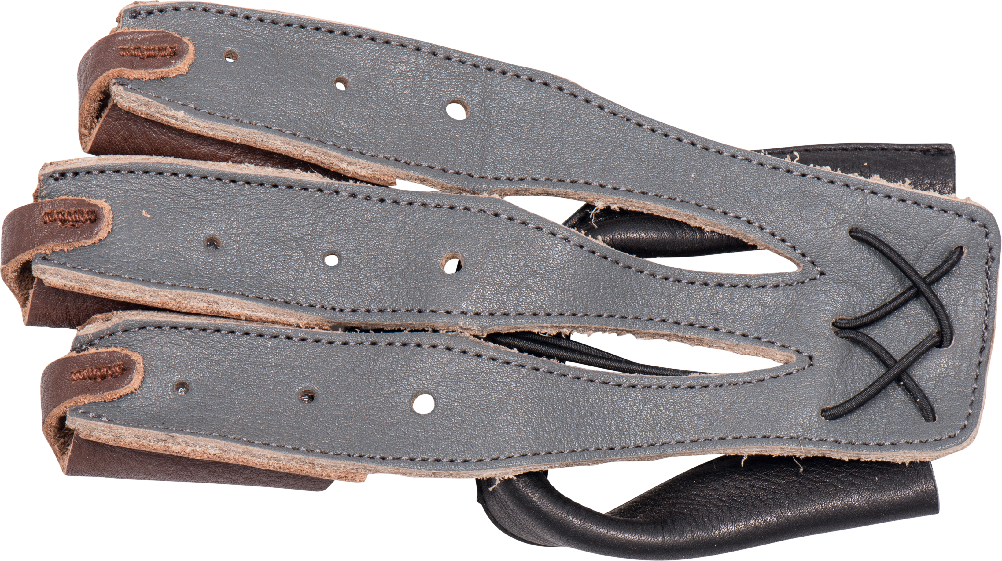 BUCKTRAIL SCHIESSHANDSCHUHE GRACE MIT BRAUNEN LEDER-FINGERSPITZEN