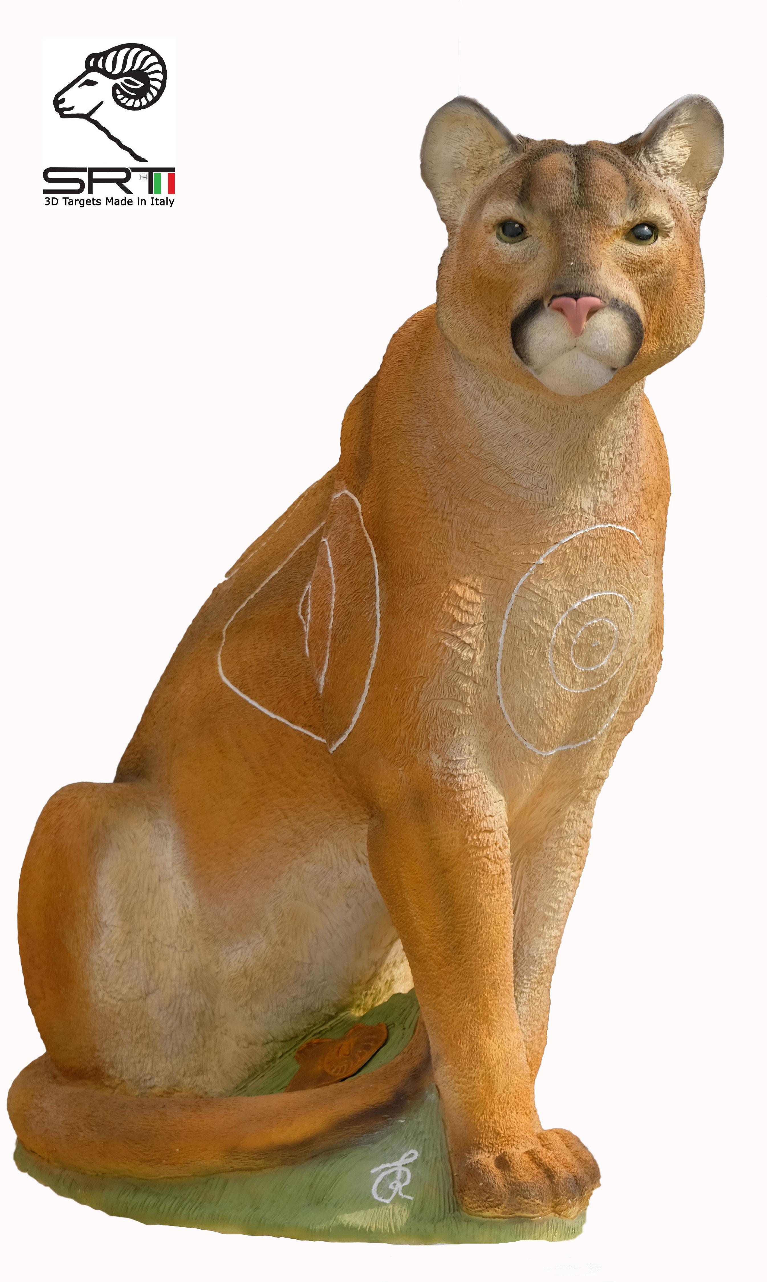 SRT 3D-ZIEL SITZENDER PUMA - GRUPPE 2 - L90cm H88cm