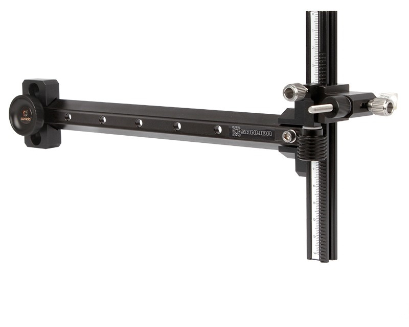 SANLIDA X8 RECURVE VISIER VERLAENGERUNG 9" RH SCHWARZ