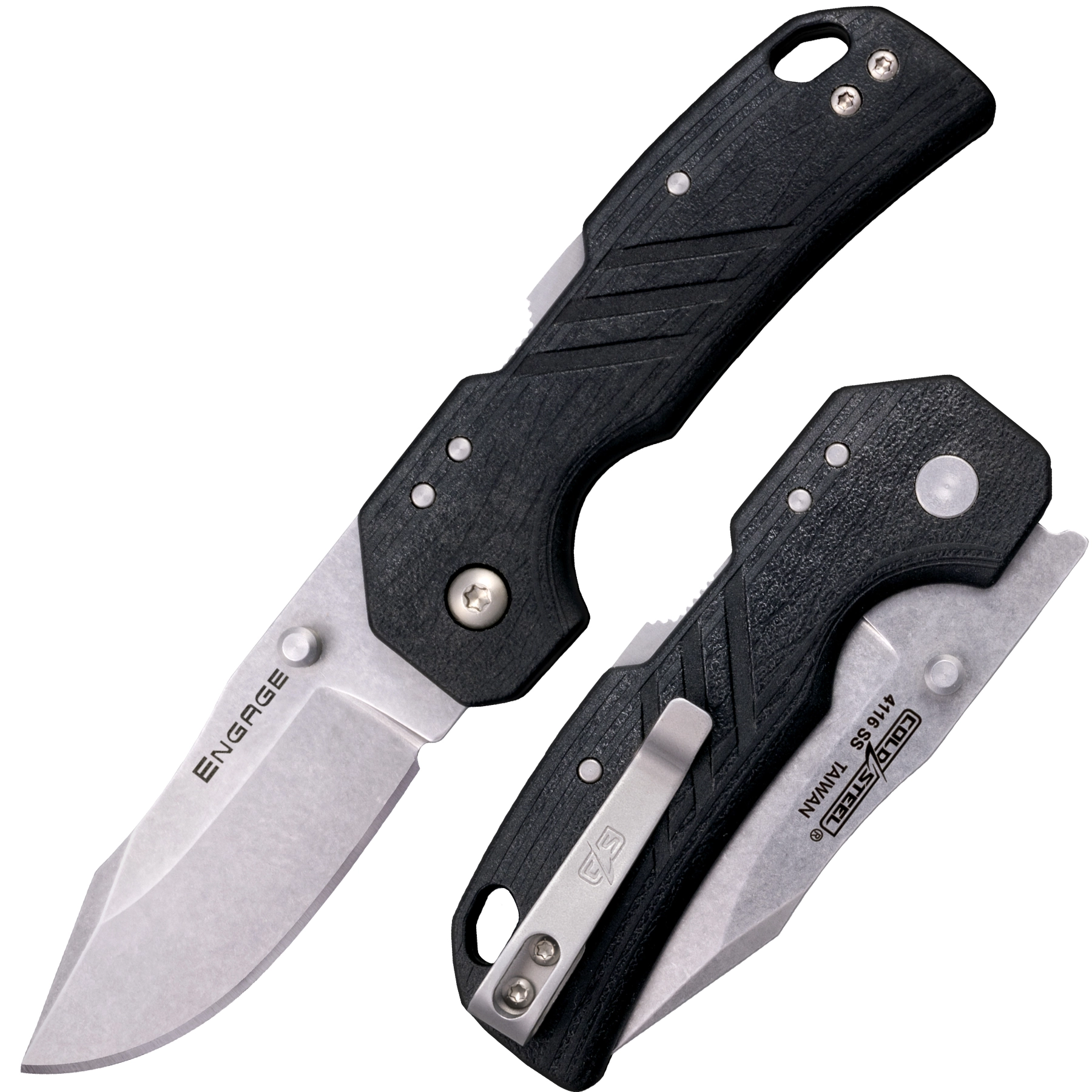 COLD STEEL 2.5" DRIFTER BLACK GFN HANDLE