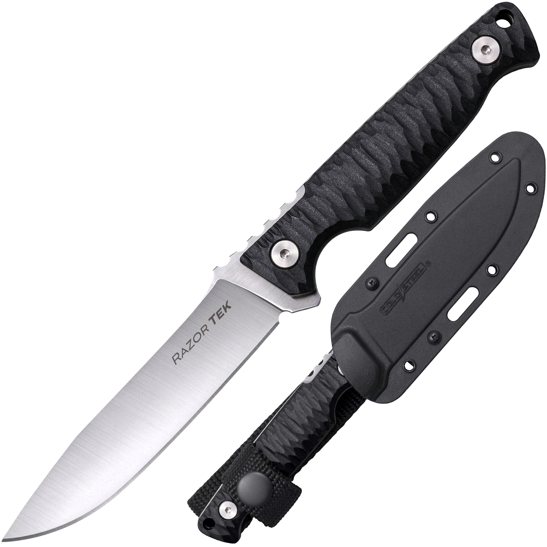 COLD STEEL 4" RAZORTEK SCHWARZ GFN GRIFF