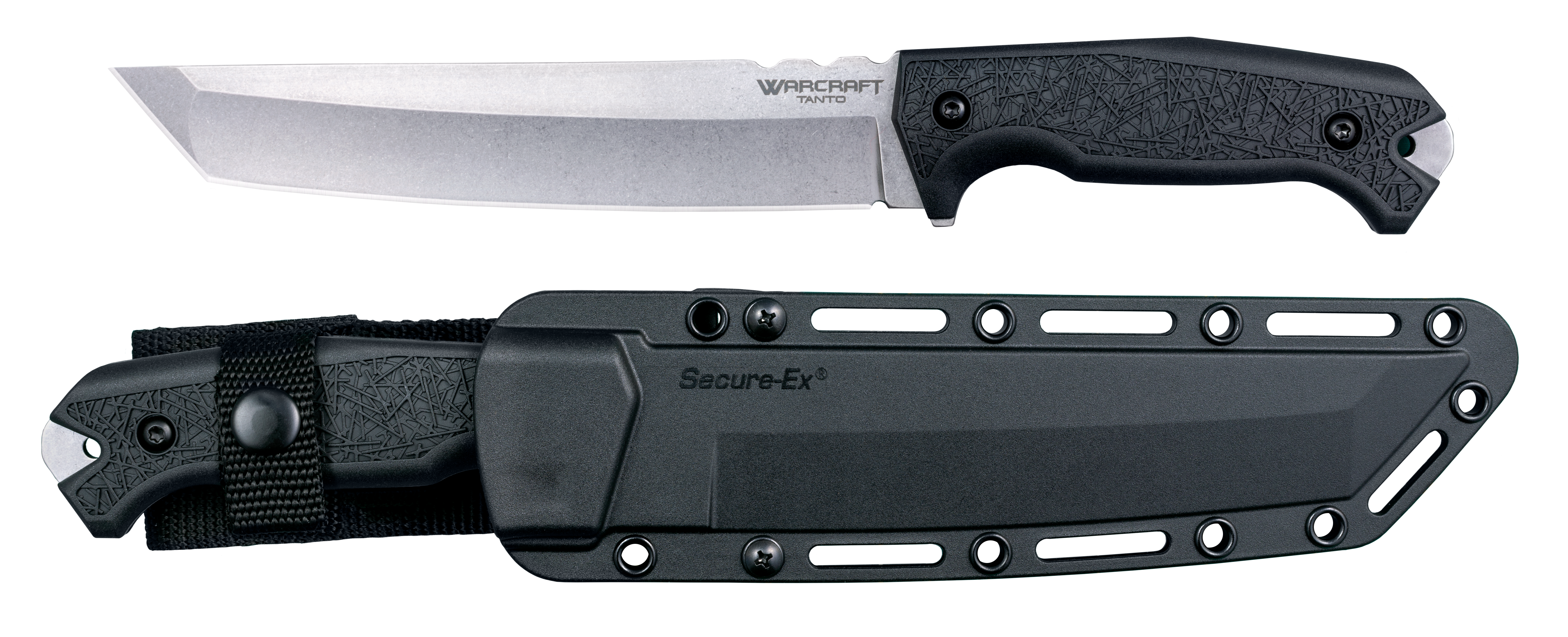 COLD STEEL LARGE WARCRAFT TANTO - overall 32.39cm