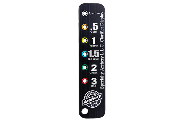 SPECIALTYARCHERYPROD SPECIALTY ARCHERY PEEPSIGHT PARTS CLARIFIER TOOL incl. all clarifier powers