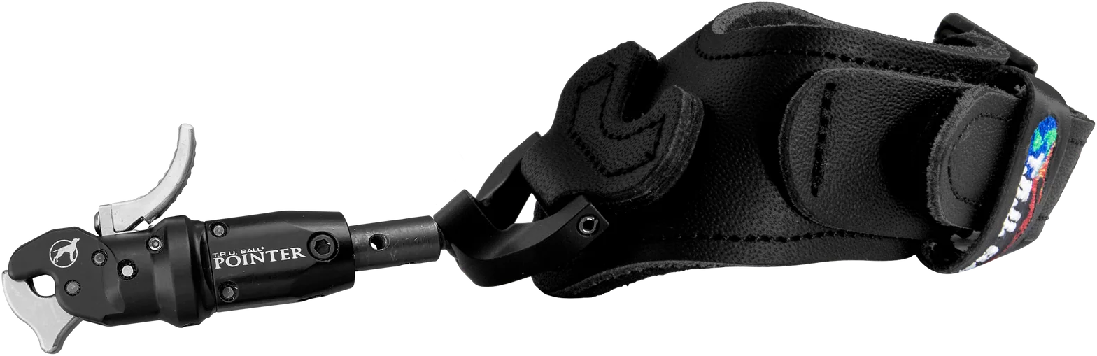 TRU BALL ZEIGEFINGER-RELEASE POINTER BUCKLE STRAP LARGE SCHWARZ