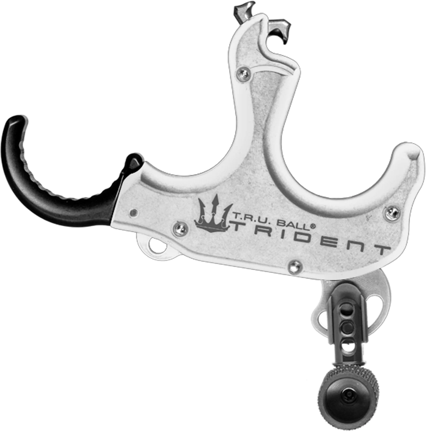 TRUBALL HAND STYLE TRIDENT PRO FLEX 3 FINGER THUMB TRIGGER BLACKQUICKSILVER
