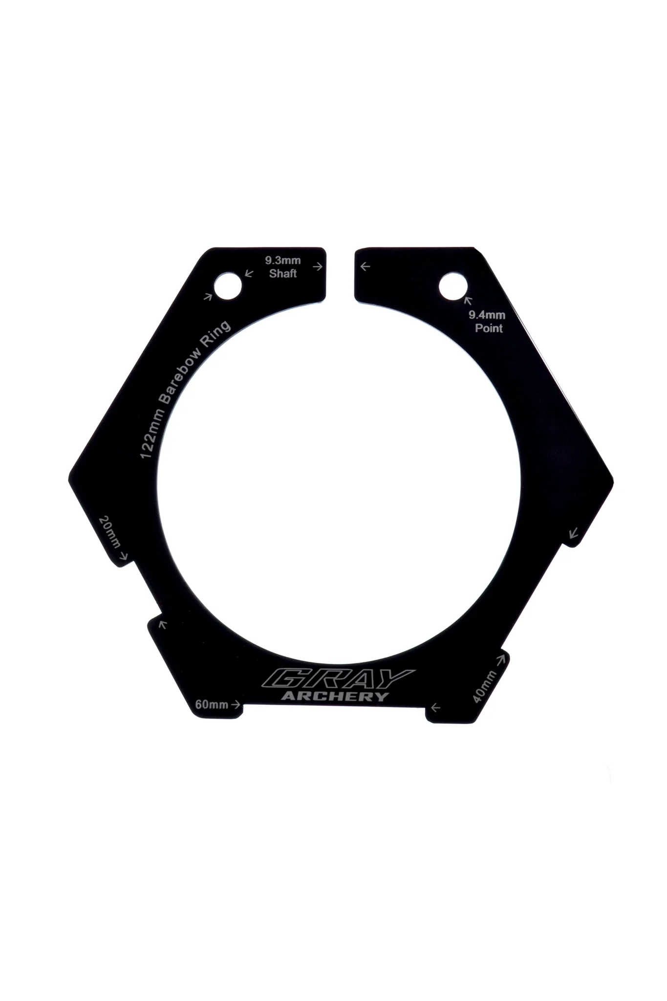 GRAY ARCHERY BLANKBOGEN RING