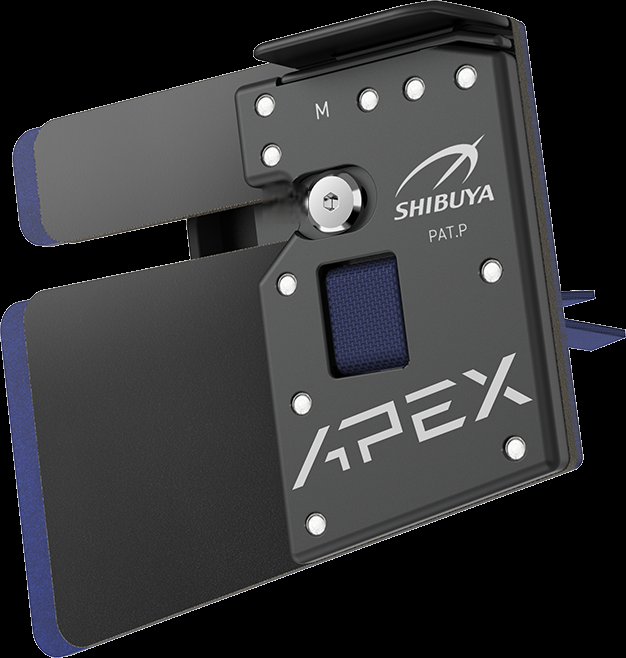SHIBUYA OLYMPIC RECURVE TAB MIT ANCHOR PAD APEX LH