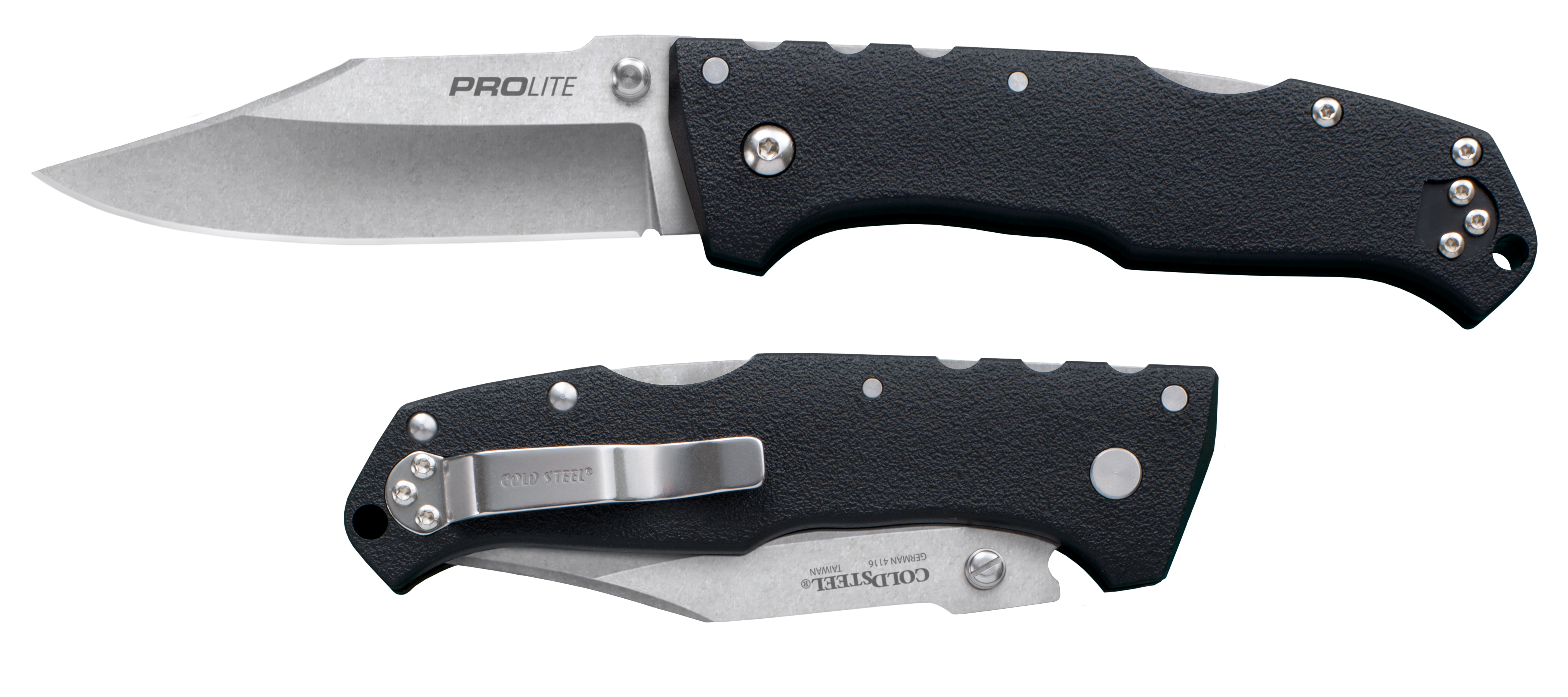 COLD STEEL KNIVES FOLDING PRO LITE SERIES - PRO LITE CLIP PT