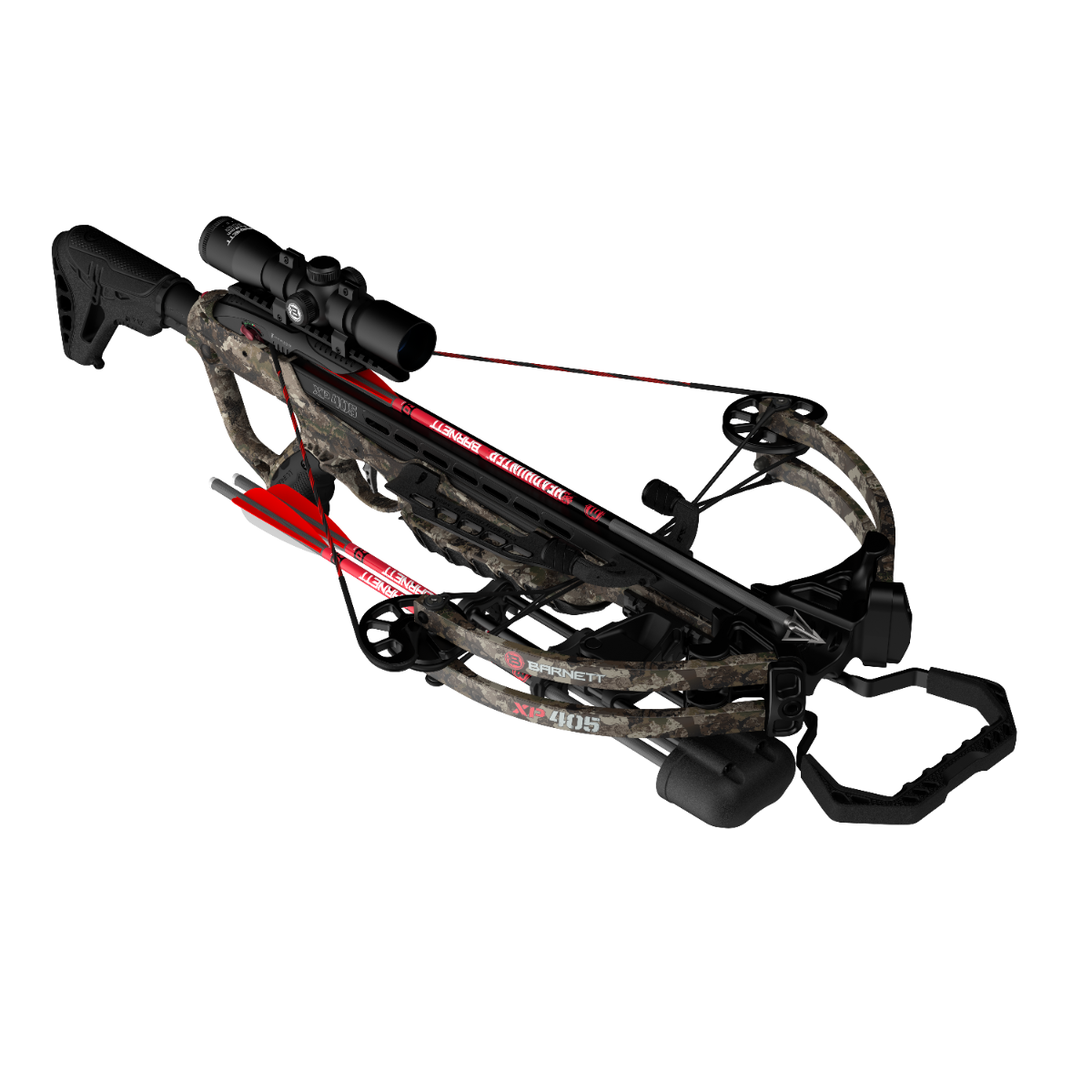 BARNETT EXPLORER XP 405fps 200LBS 4x32mm ILLUM. VISIER M/RCD ARMBRUST SET