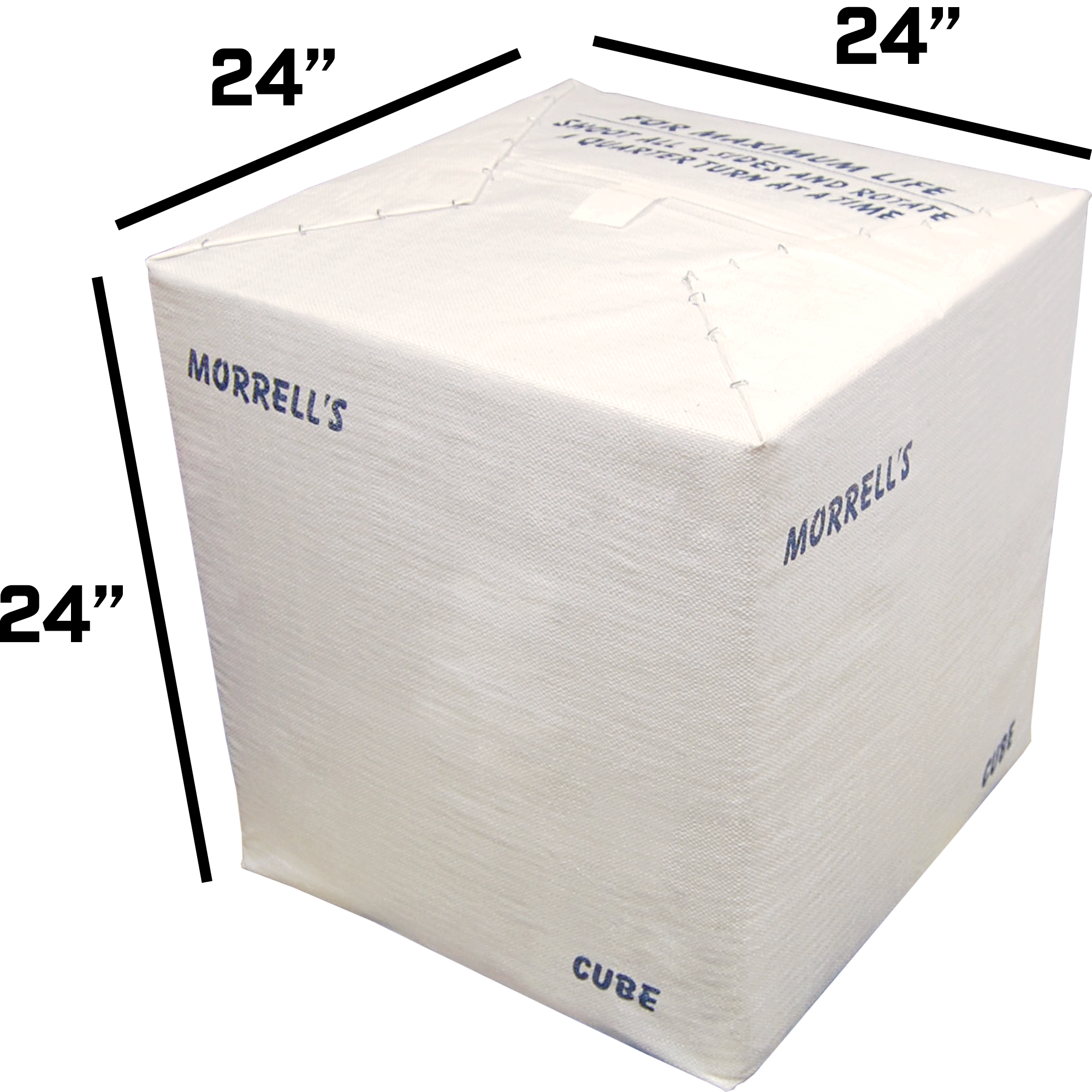 MORRELL TARGET FOAM INDOOR RANG CUBE - 24"x24"x24"