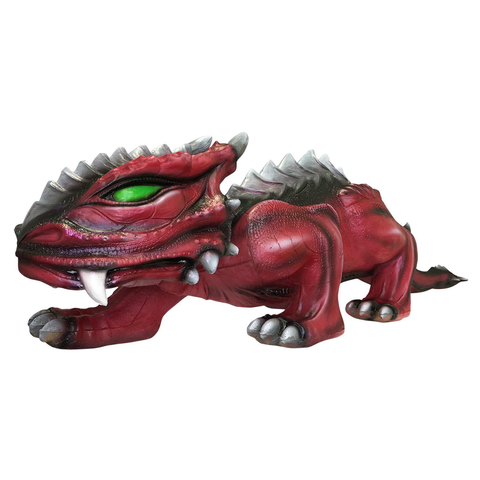 MMCRAFTS 3D TARGET MYTHICAL LIZARD RED