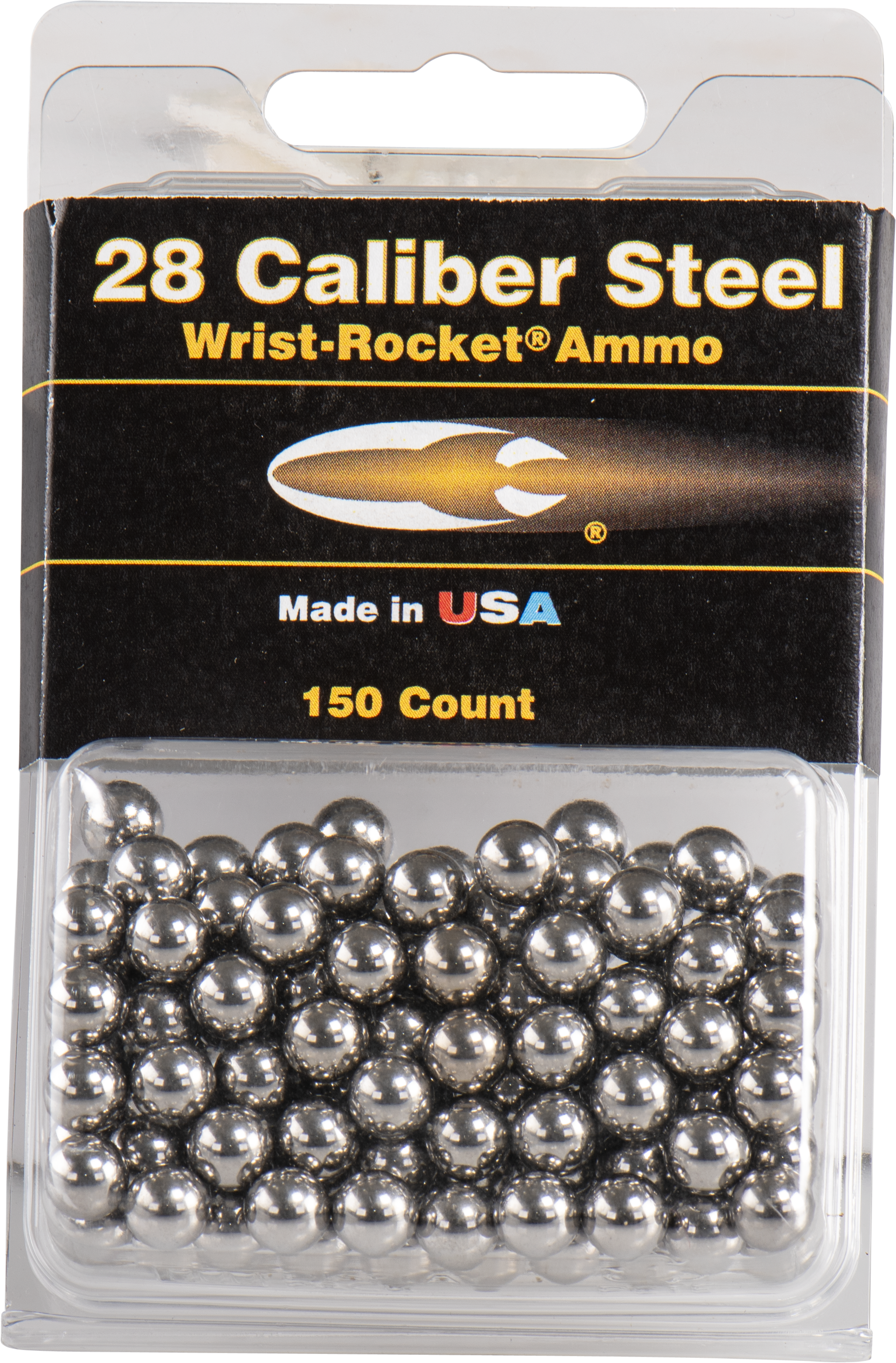 SAUNDERS Schleuder-Munition Stahl 9/32" 150er-Pack