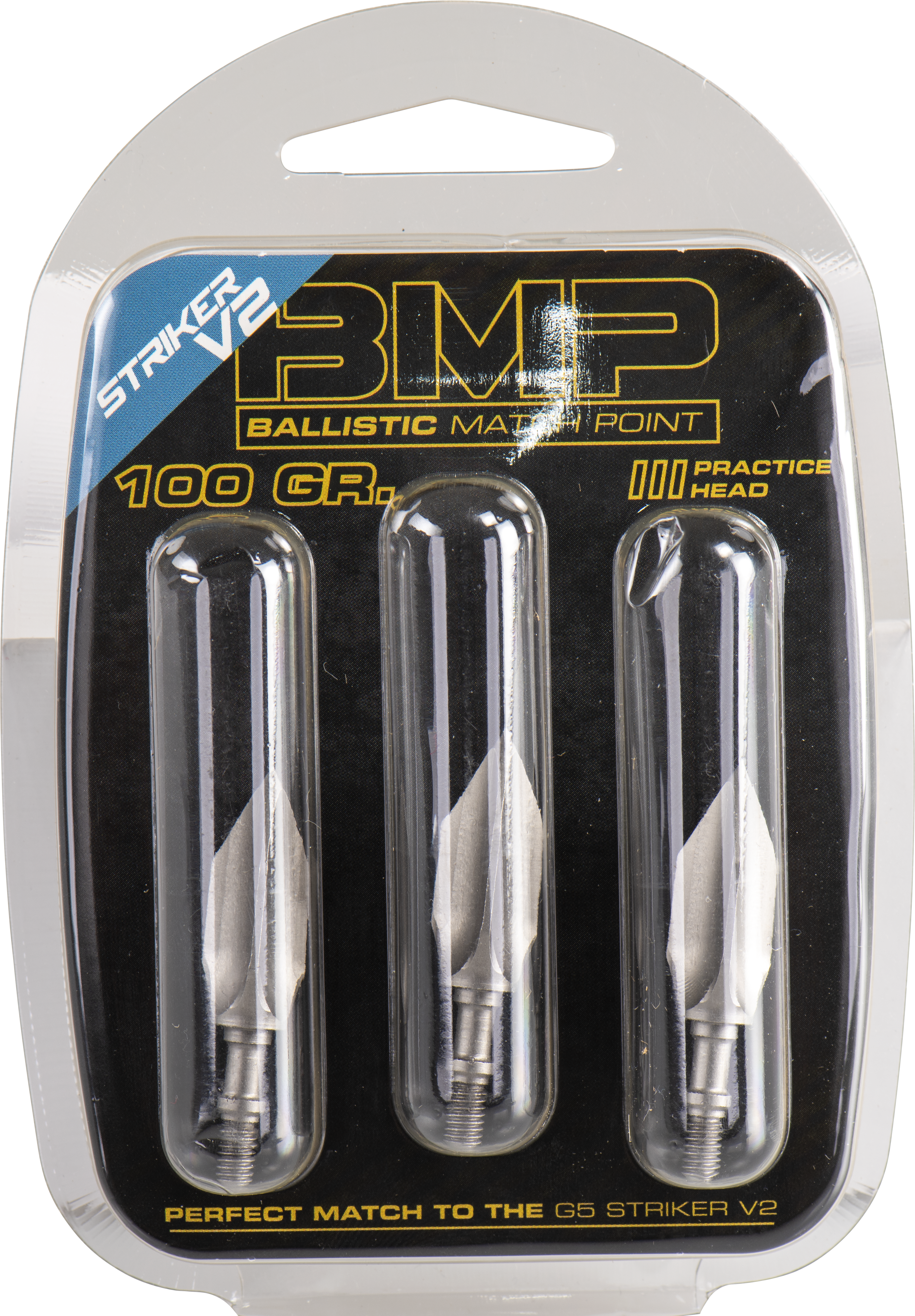 G5 PRACTICE TRAINING BROADHEAD STRIKER V2 100 GR 3/PK