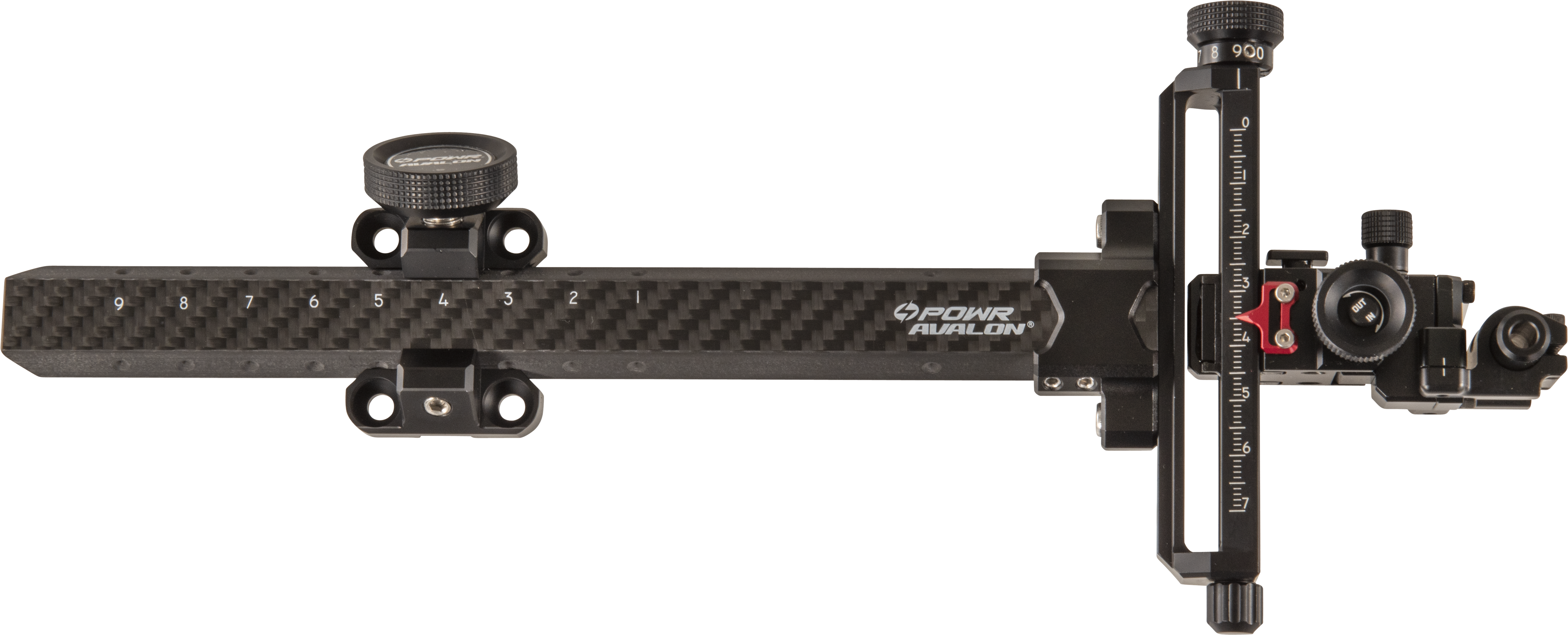 AVALON COMPOUND SIGHTS POWR CARBON BAR / EXT 9"