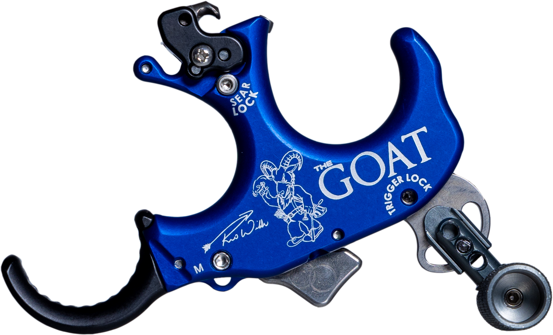 TRUBALL HAND STYLE GOAT 3 FINGER BACK TENSION SILVER MEDIUM