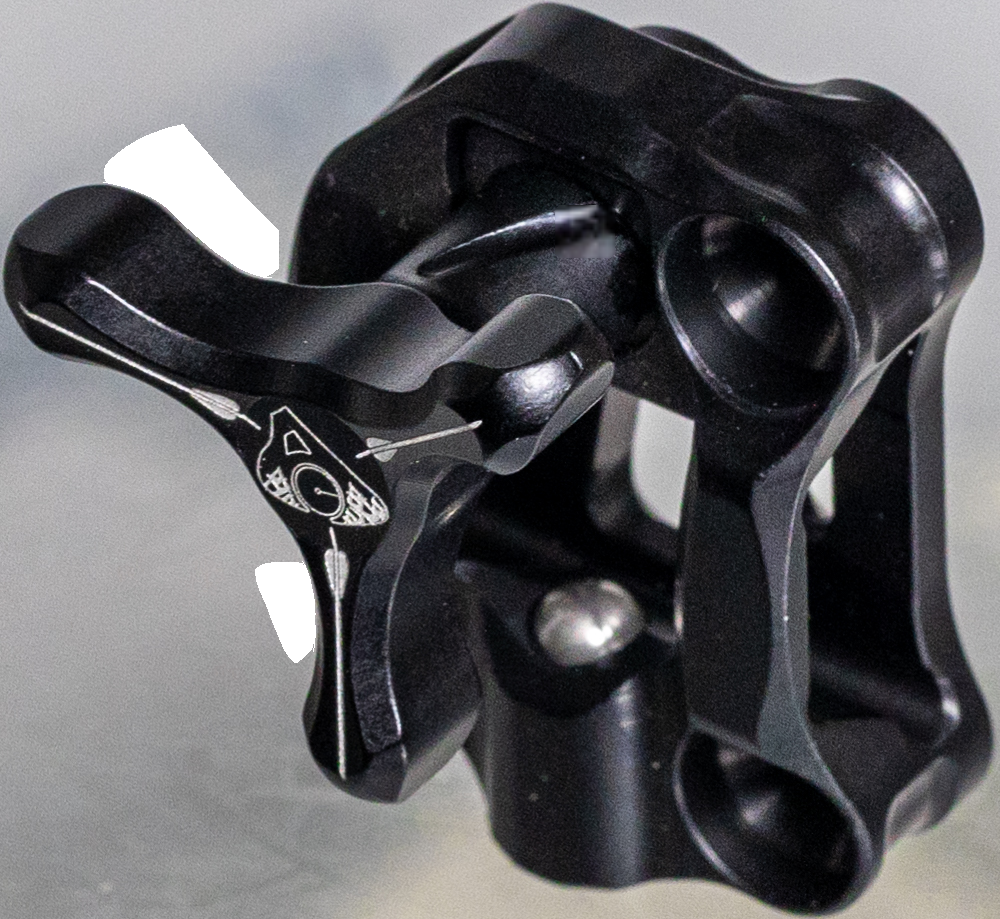 AXCEL VISIER TEILE DUAL BRIDGE WEDGE MONTAGEHALTERUNG mit TRI-STAR KNOB