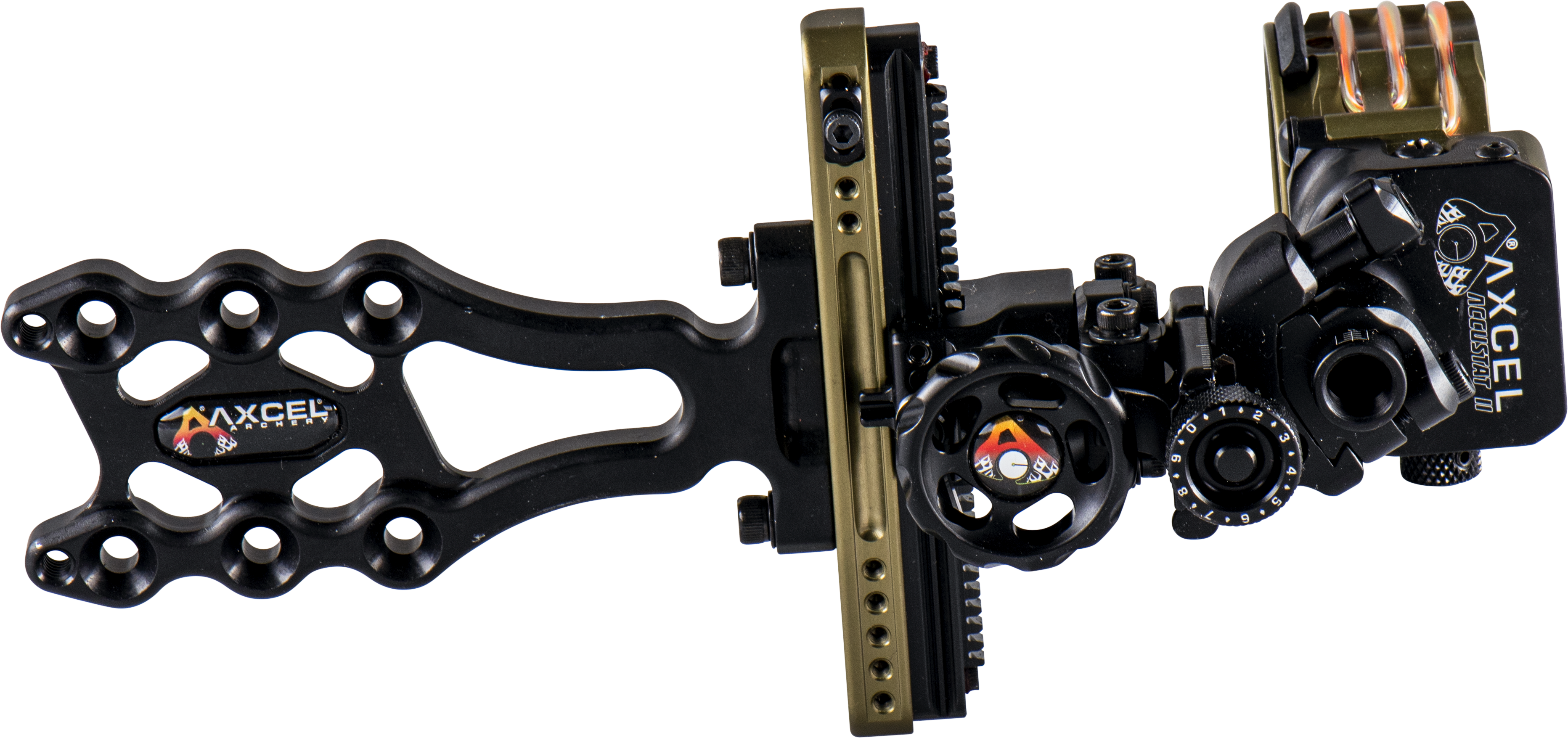 AXCEL HUNTING & 3D SIGHT LANDSLYDE SLIDER ACCUSTAT II SCOPE - 5 PIN .019 TACTICAL BOWHUNTING