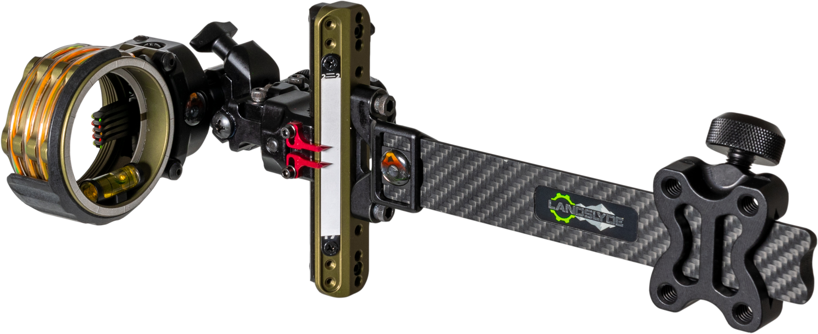 AXCEL JAGD & 3D VISIER LANDSLYDE CARBON PRO SLIDER ACCUSTAT II ZIELFERNROHR - 5 PIN .019 TACTICAL BOWHUNTING