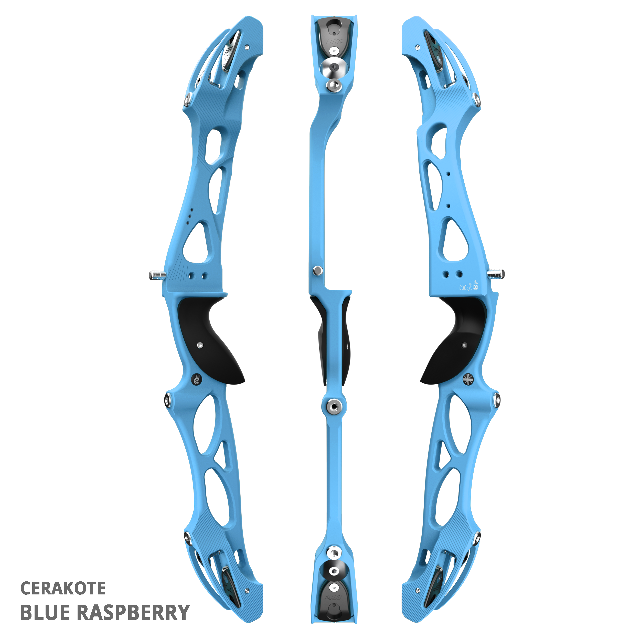 MYBO RISERS ELITE ILF 25" RH BLUE RASPBERRY