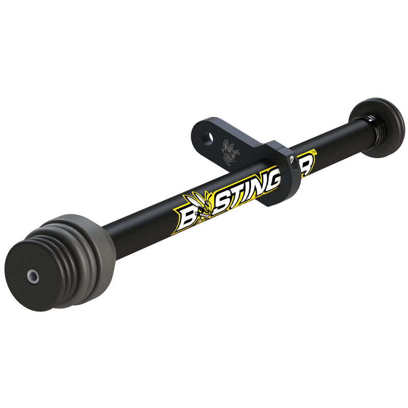 BSTINGER JAGD & 3D STABILISATOREN SPORT HUNTER XTREME COUNTER SLIDE 10" MATT SCHWARZ MIT 3oz GEWICHTE