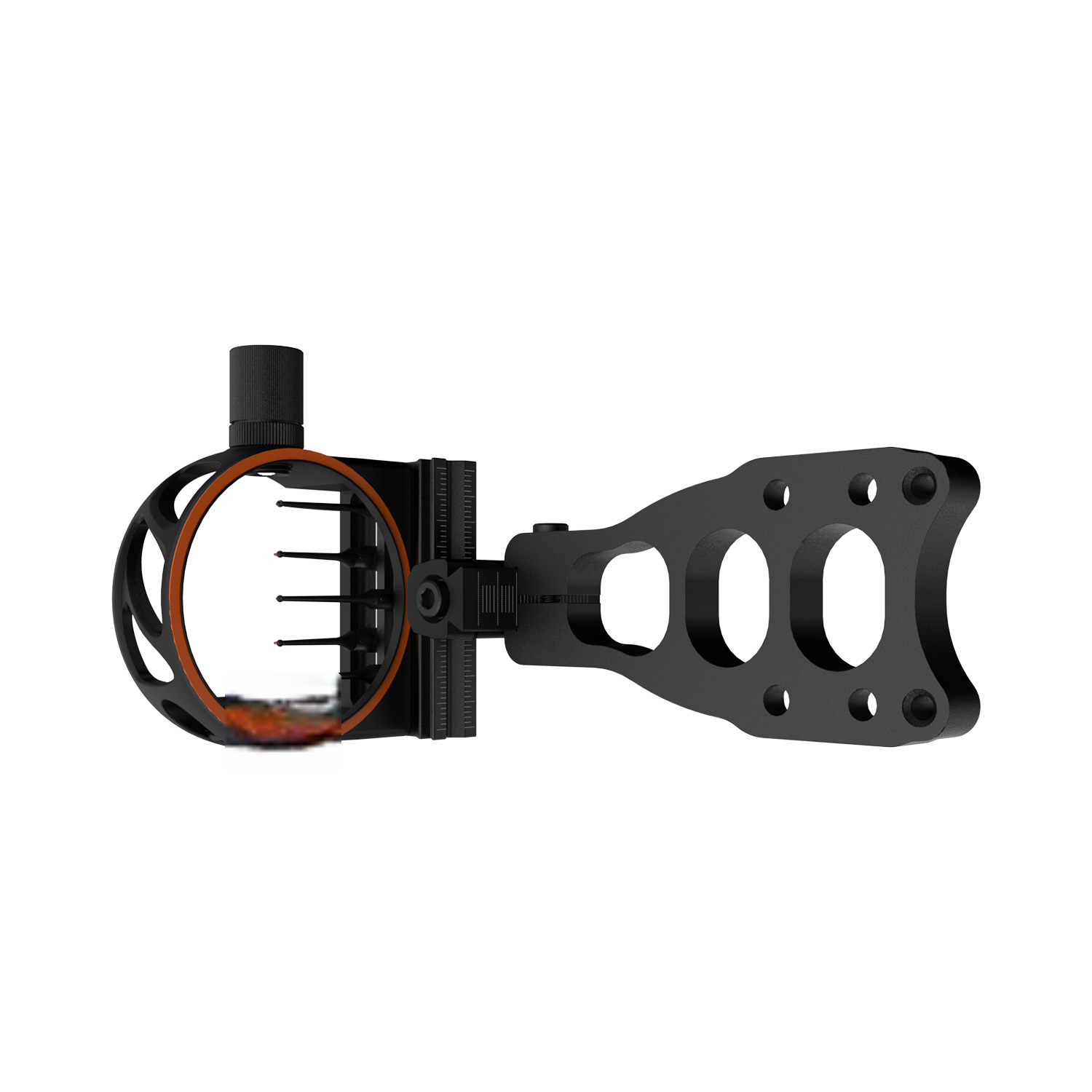 SANLIDA DRAGON X9 - 5 PIN SCHWARZ JAGD & 3D VISIERE