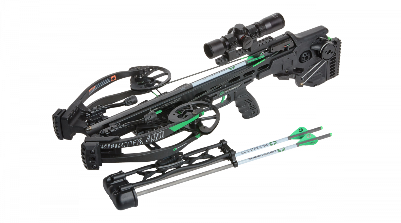 CENTERPOINT SINISTER 430 PACKAGE 430fps WITH SILENT CRANK