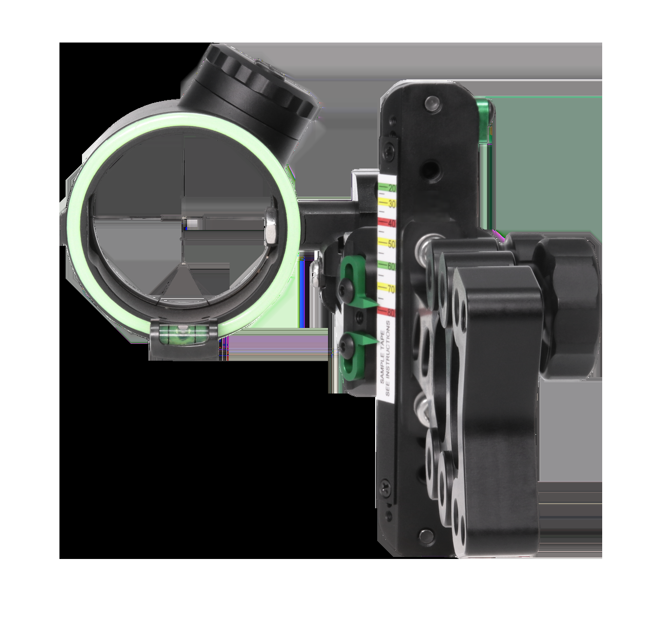 APEX GEAR JAGD & 3D VISIERE AEGIS PRO 2-DOT LED SCHWARZ