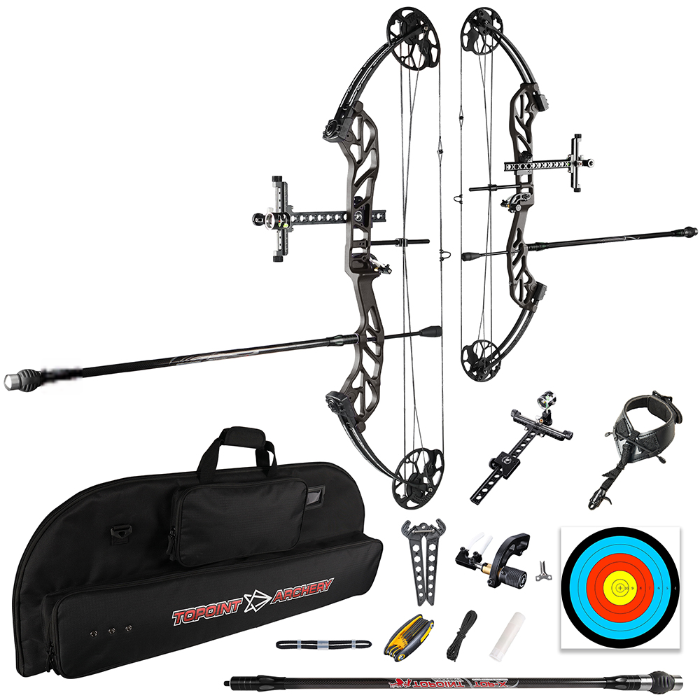 TOPOINT COMPOUNDBOGEN PAKET STARTING 36 ROTATING MOD 19-60LBS 20-31"