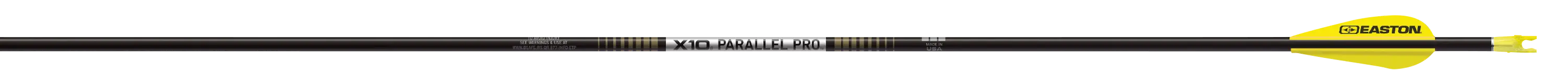EASTON Pfeil Carbon Alu X10 PARALLEL PRO 6/PK