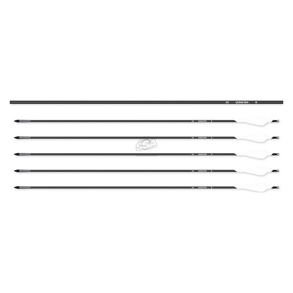ULTRAVIEW Pfeil Carbon 1K 6/PK