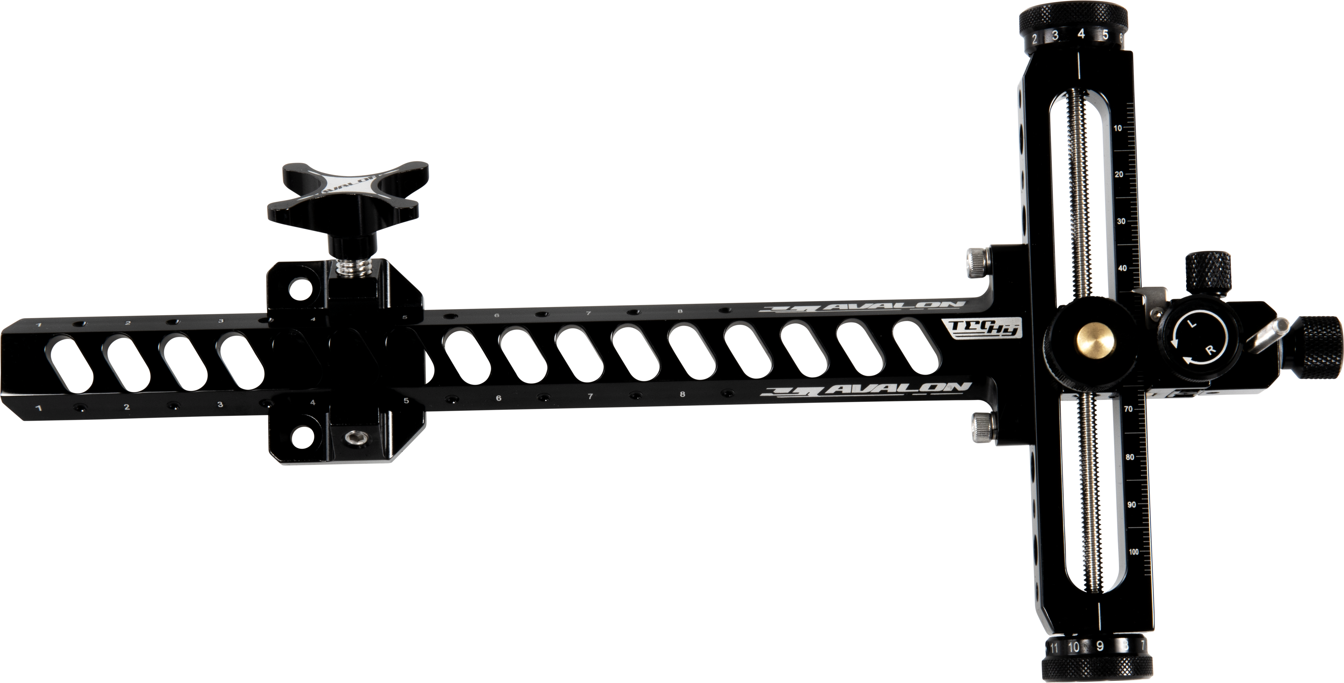 AVALON RECURVE VISIERE TEC HYBRID ELOXIERT