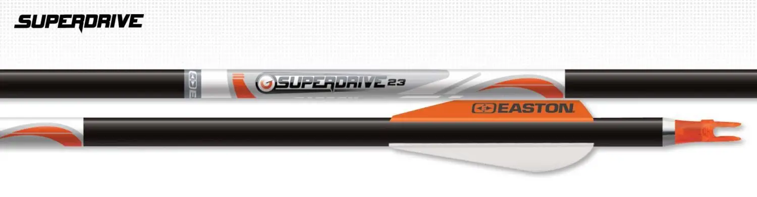 EASTON SHAFTS CARBON SUPERDRIVE 25 / 290 12/PK