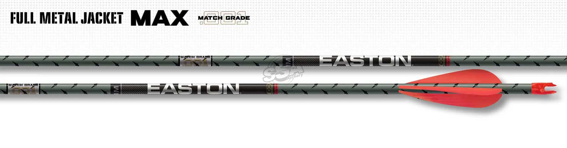 EASTON SHAFTS CARBON ALU FMJ MAX 5MM MATCH GRADE 12/PK