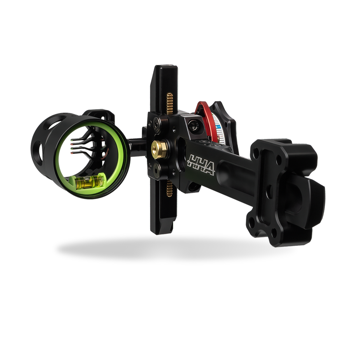 HHA Compound-Visier Nytrx X4 4-Pin 4"-5" Dovetail .010"