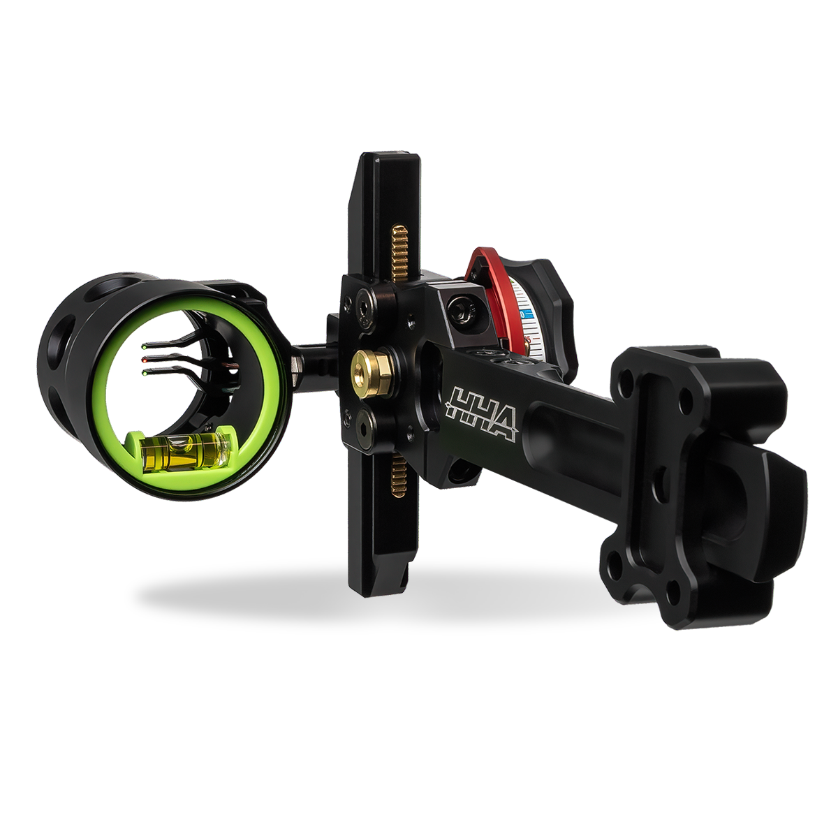 HHA Compound-Visier Nytrx Pro X3 3-Pin 4"-5" Dovetail .019"