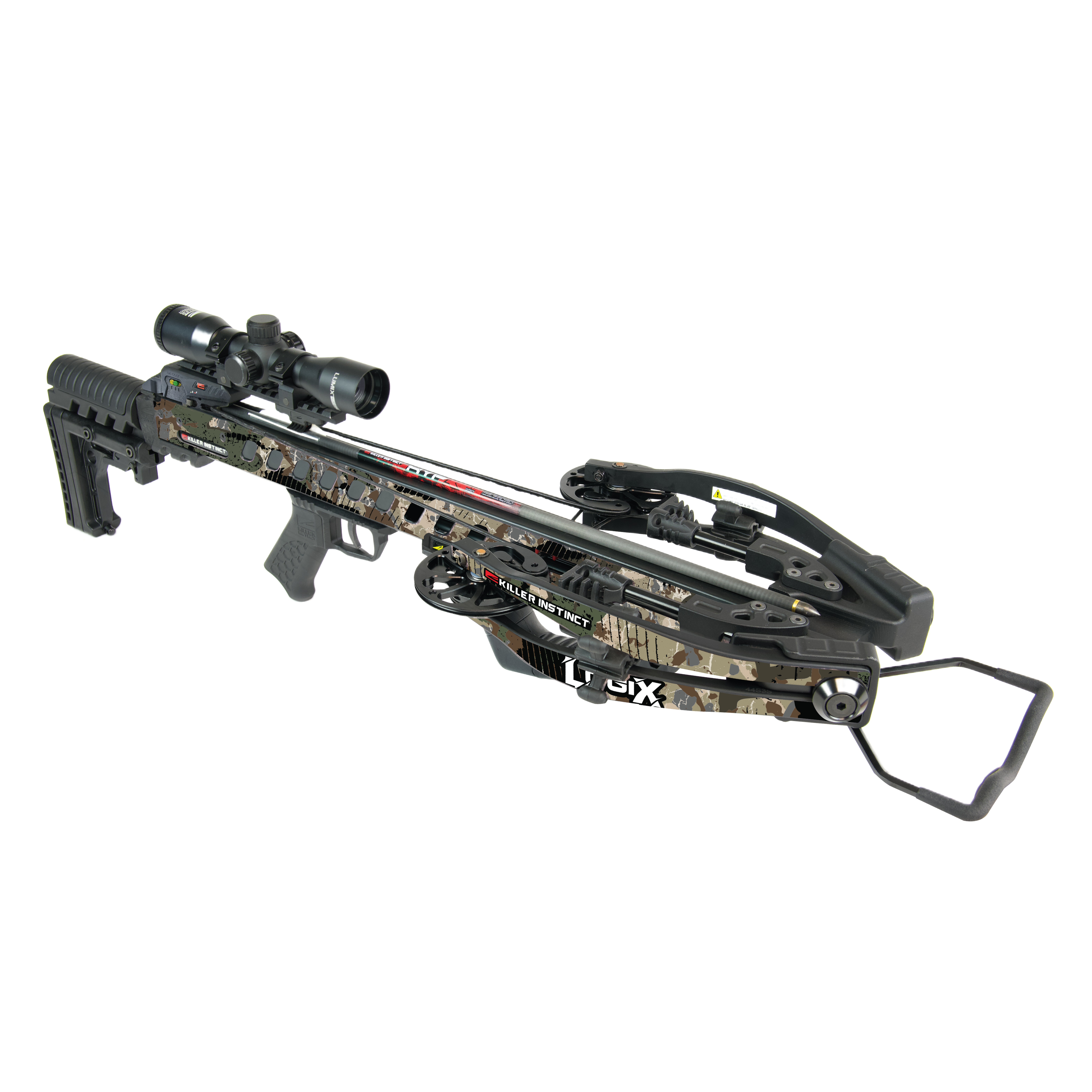 KILLERINSTICT KILLER INSTINCT LOGIX DC 435 COMPOUND CROSSBOW PACKAGE