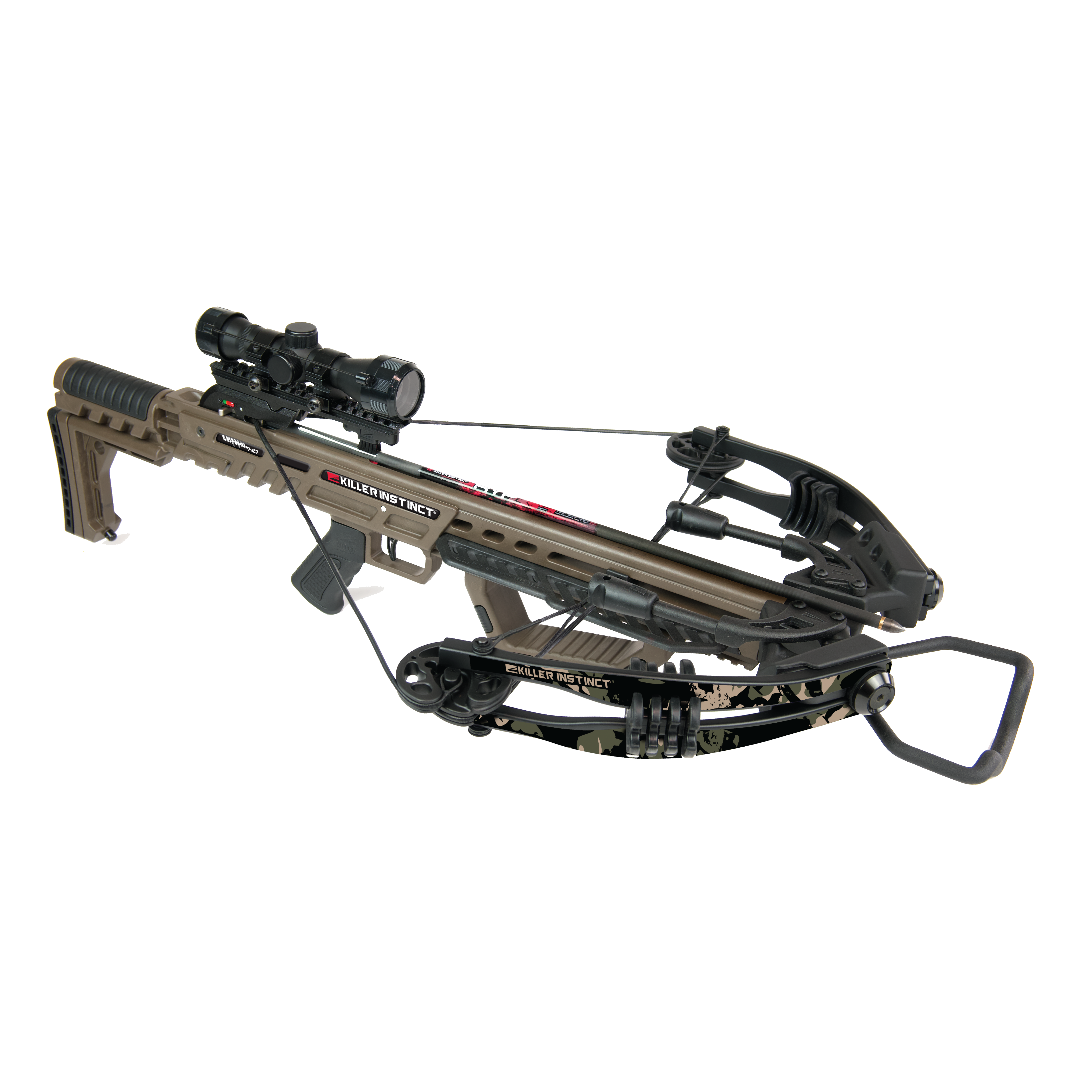KILLERINSTICT KILLER INSTINCT LETHAL 405HD COMPOUND CROSSBOW PACKAGE