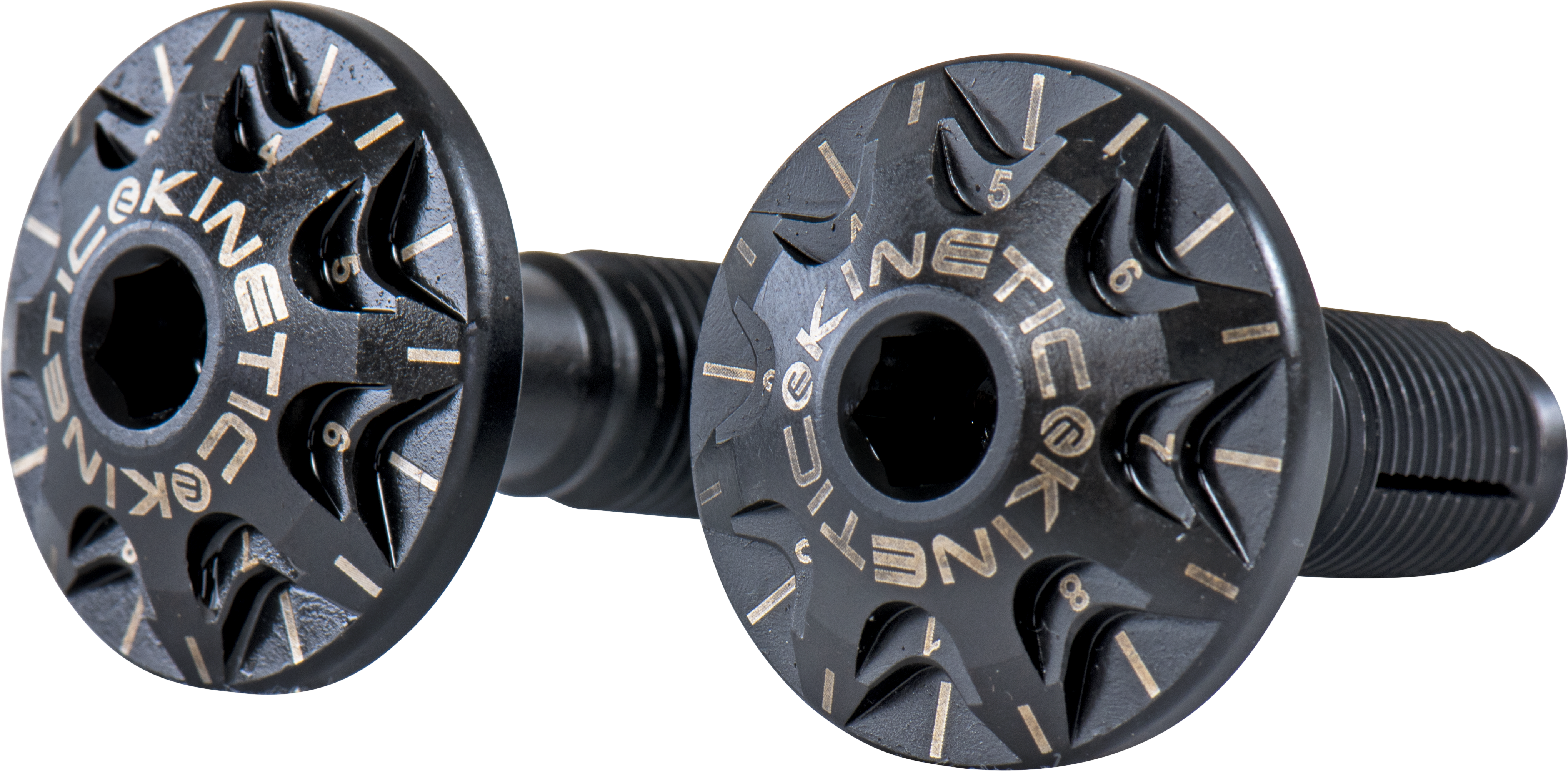 KINETIC TILLER BOLT STD SIZE 9.45MM WITH MARKS HIGH HARDNESS STEEL SET OF 2