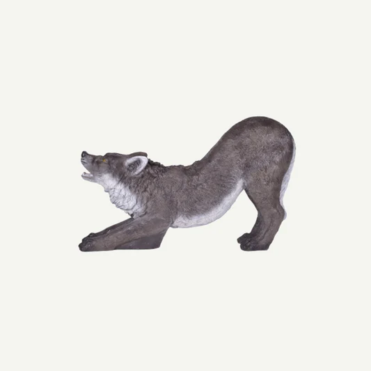 BEARPAW 3D TARGET FRANZBOGEN BLACK WOLF KNEELING