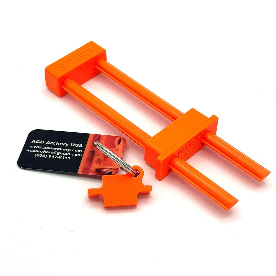 ACU ARCHERY ACU LOK BOW SAFETY LOCK ORANGE