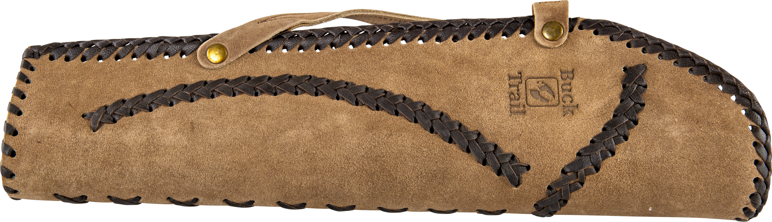 BUCKTRAIL Traditioneller Seitenköcher Infinity 45cm Leder