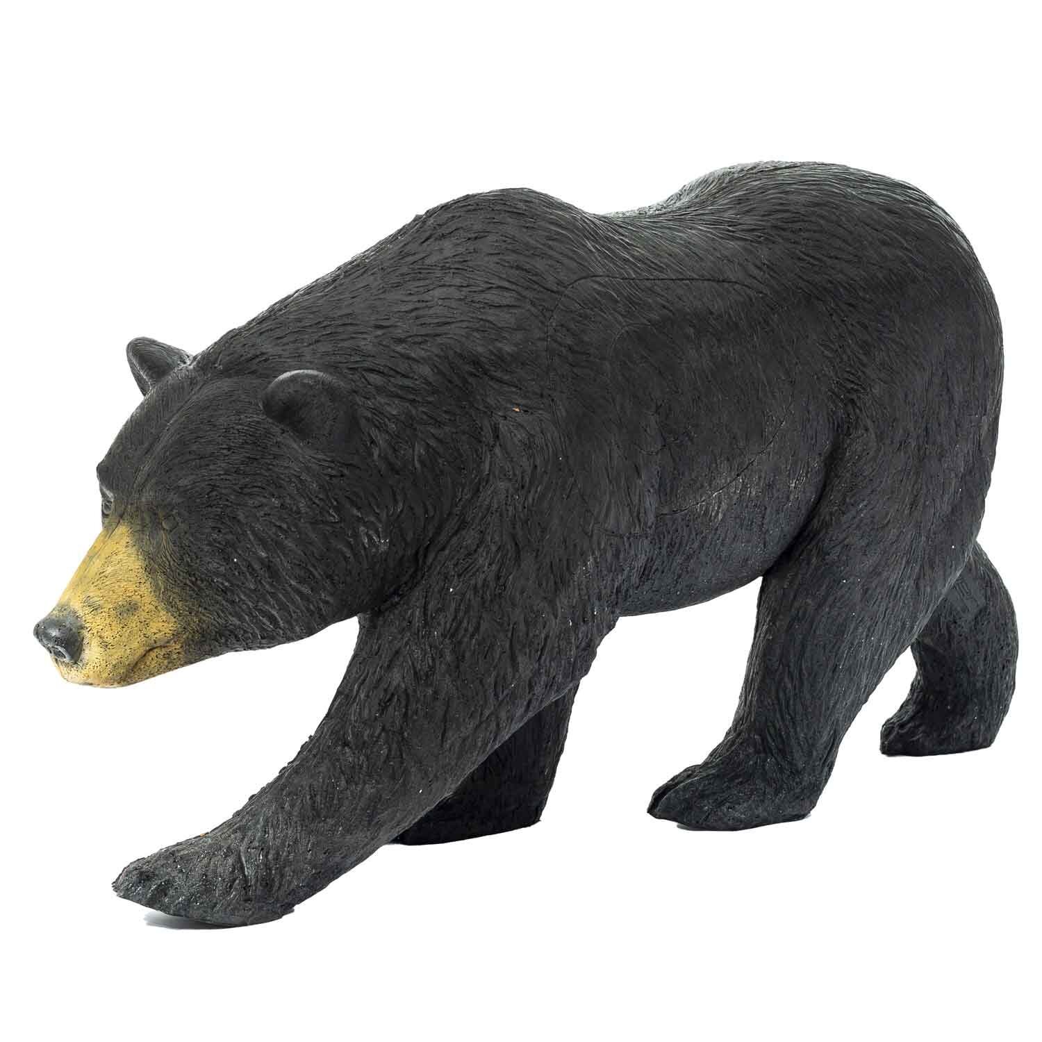 BEIER 3D-ZIEL LIFE-SIZE BEAR WALKING - SCHWARZ : L152 x W43 x H77cm GROUP 1
