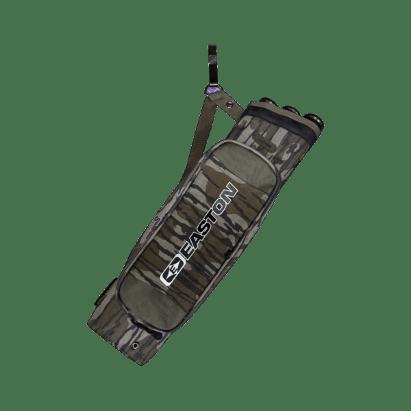 EASTON TARGET QUIVERS FLIPSIDE 3-TUBE QUIVER R/L MOSSY OAK BOTTOMLAND NO BELT INCLUDED